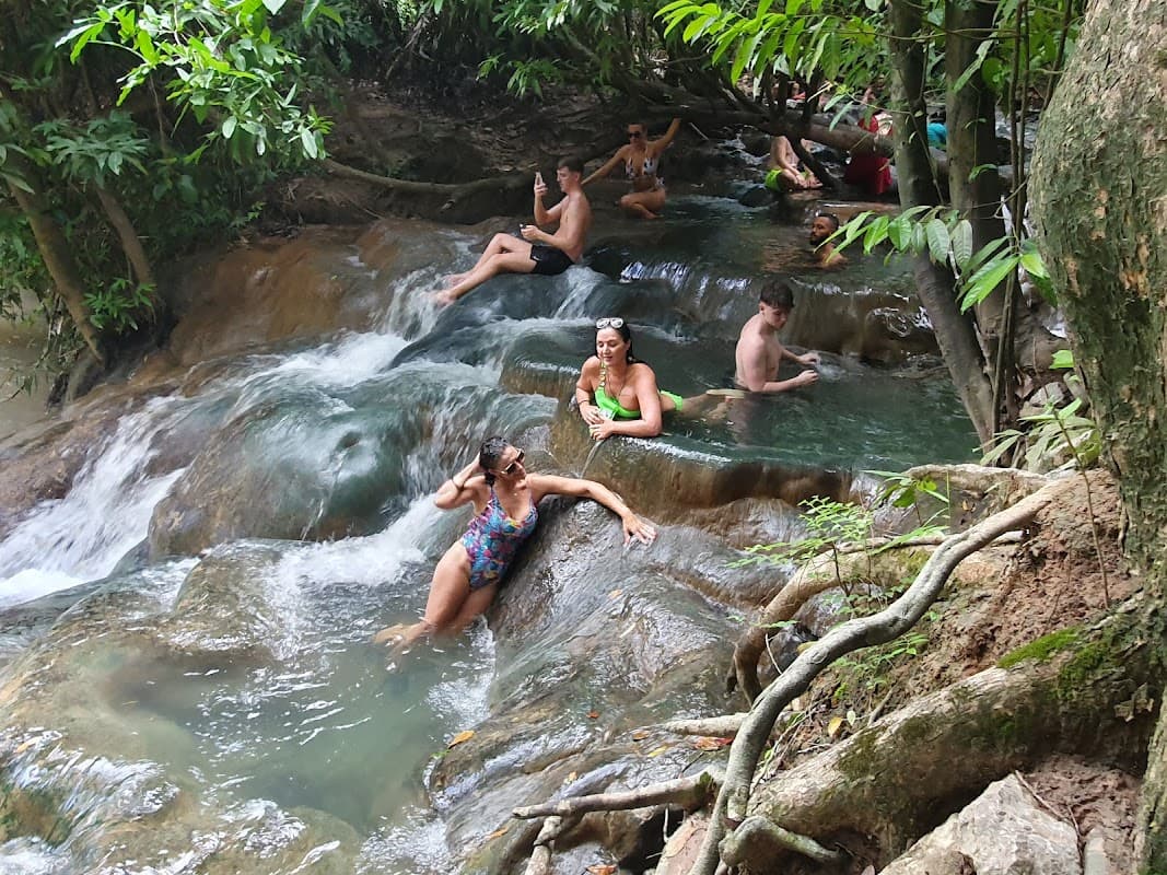 KhongThomNuea Hot Stream Waterfall Krabi